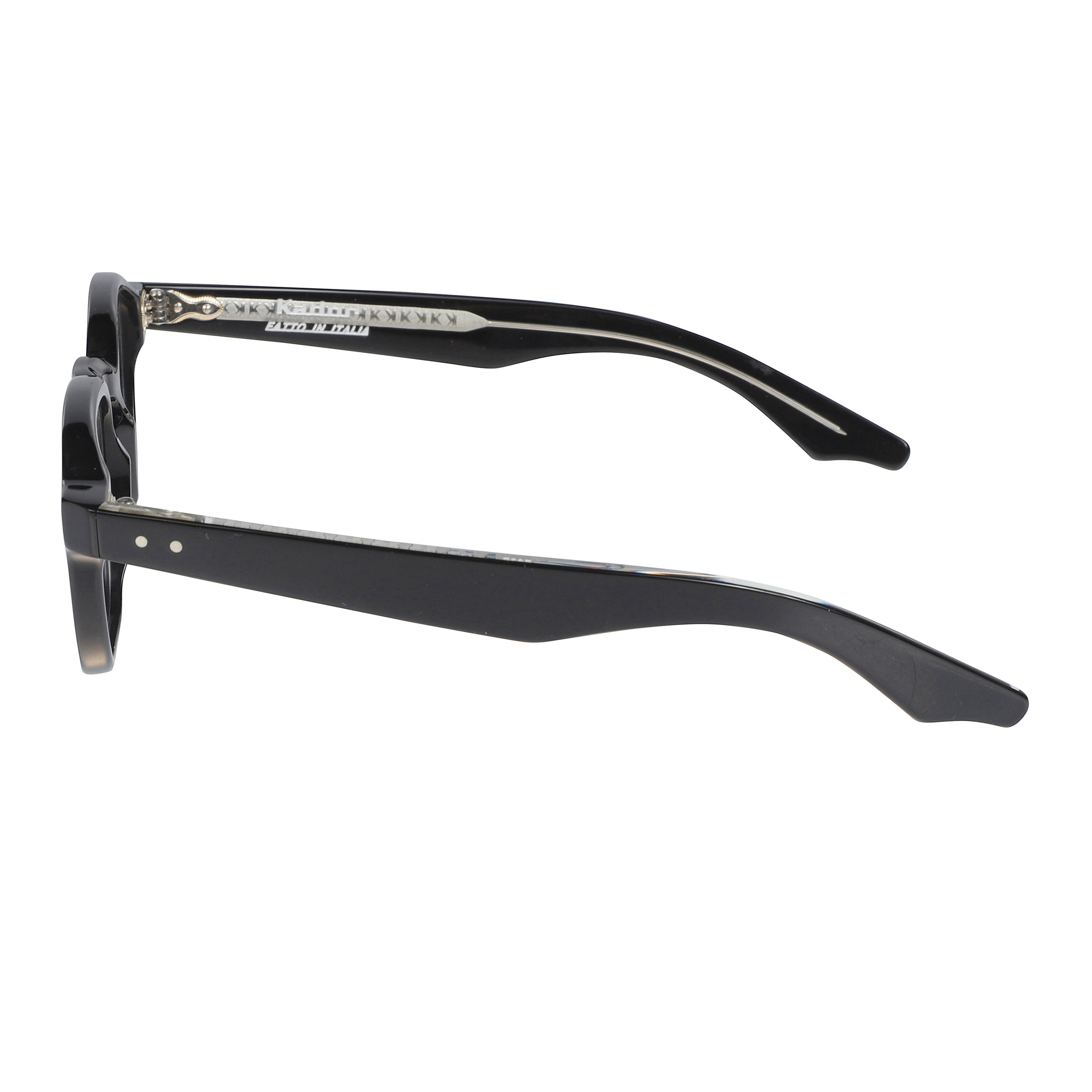 K-Master Square Frame Eyeglasses with Metallic Accents