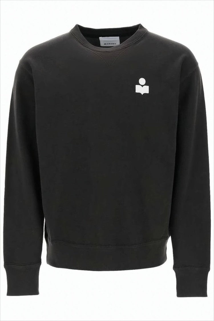 Relaxed-Fit Long Sleeve Sweatshirt with Ribbed Details
