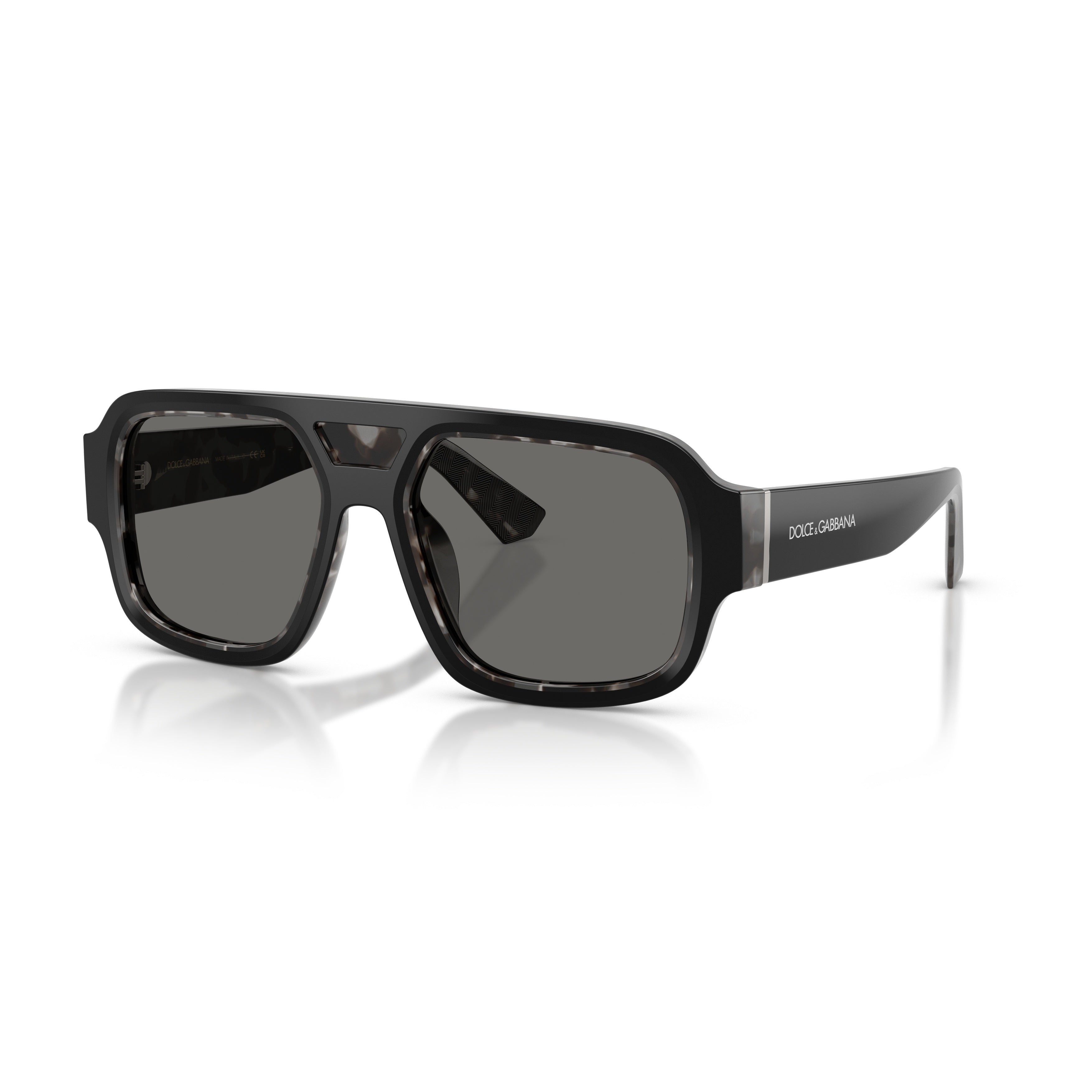 0dg4516 Bold Rectangular Frame Sunglasses