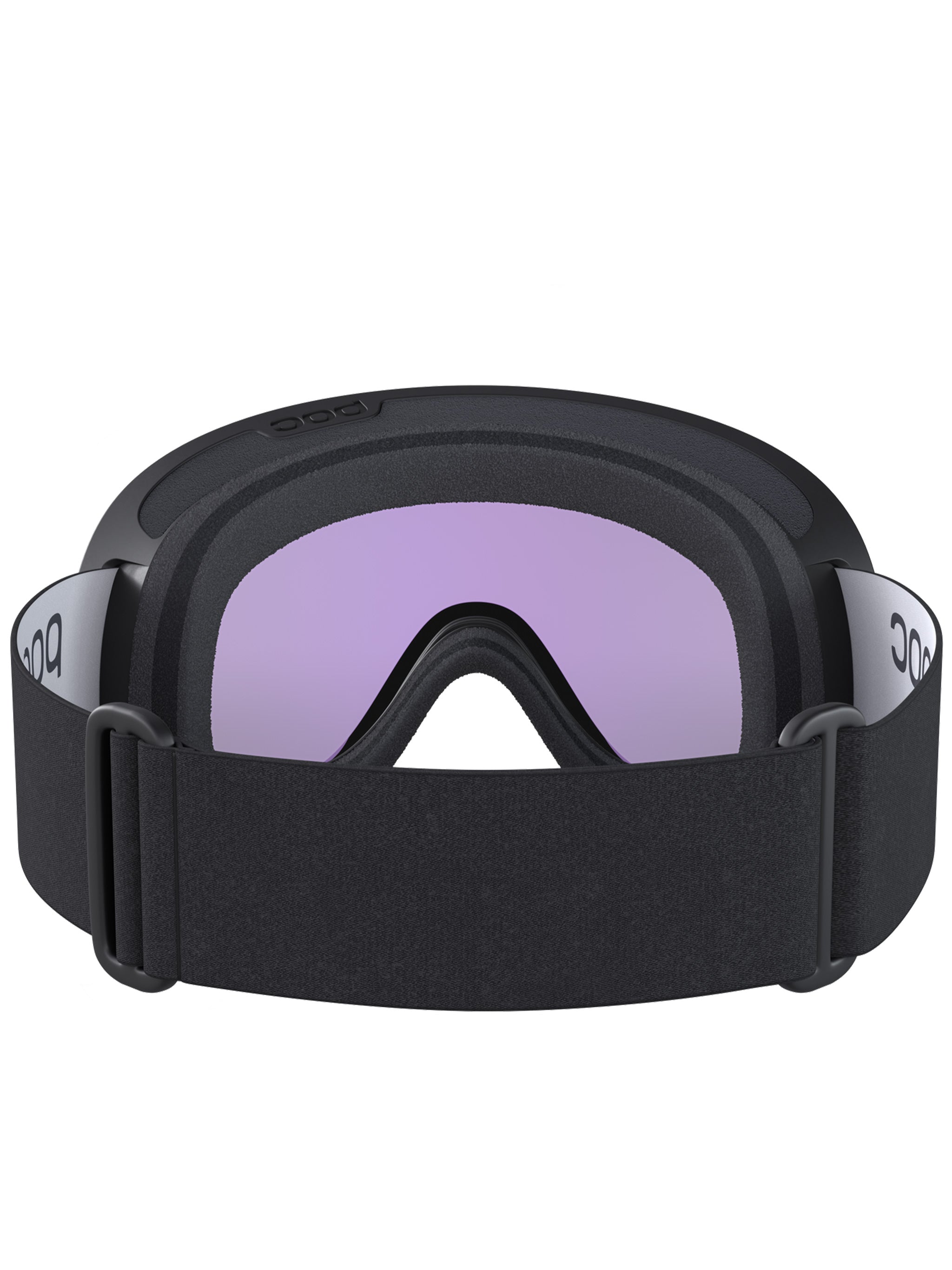 Black Retina Wraparound Blue-Tinted Ski Goggle