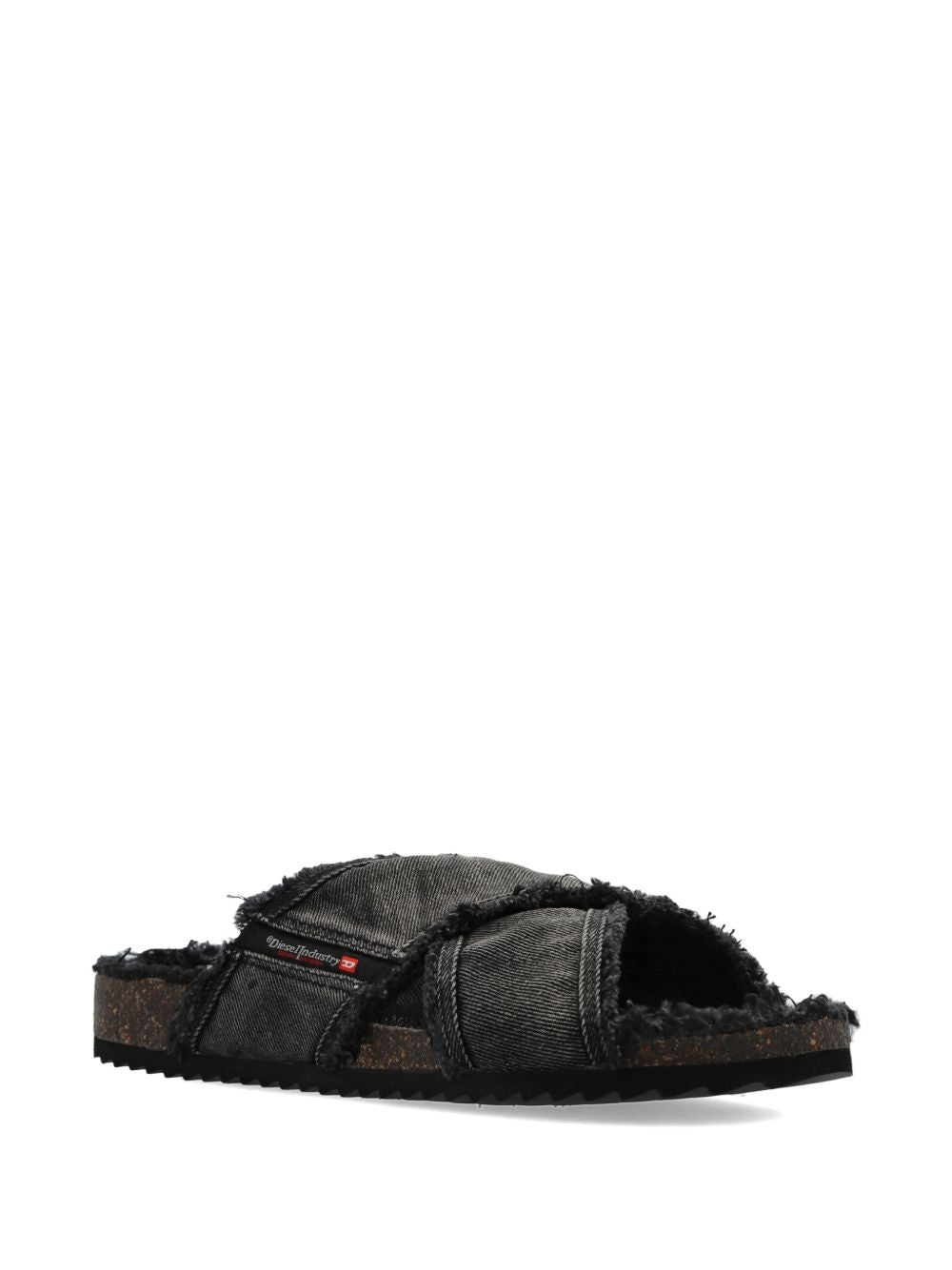 Slip-On Sandals With Crisscrossing Straps