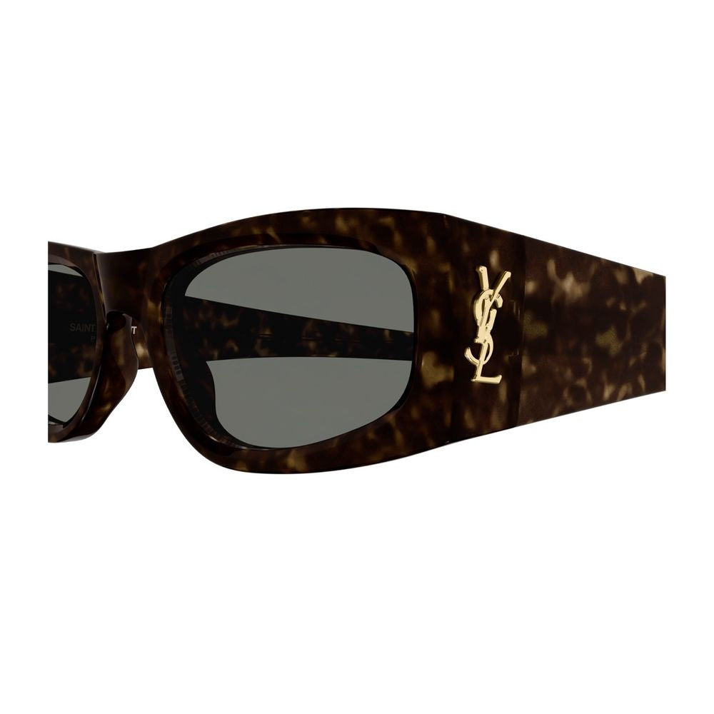 Sl M140 Linea Monogram Cat-Eye Havana Acetate Sunglasses