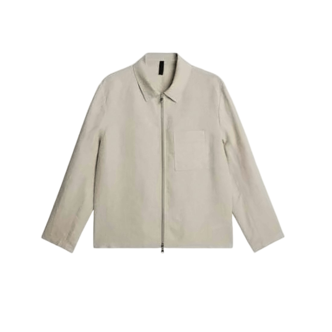 Minimalist Linen Jacket with Acetate Lining