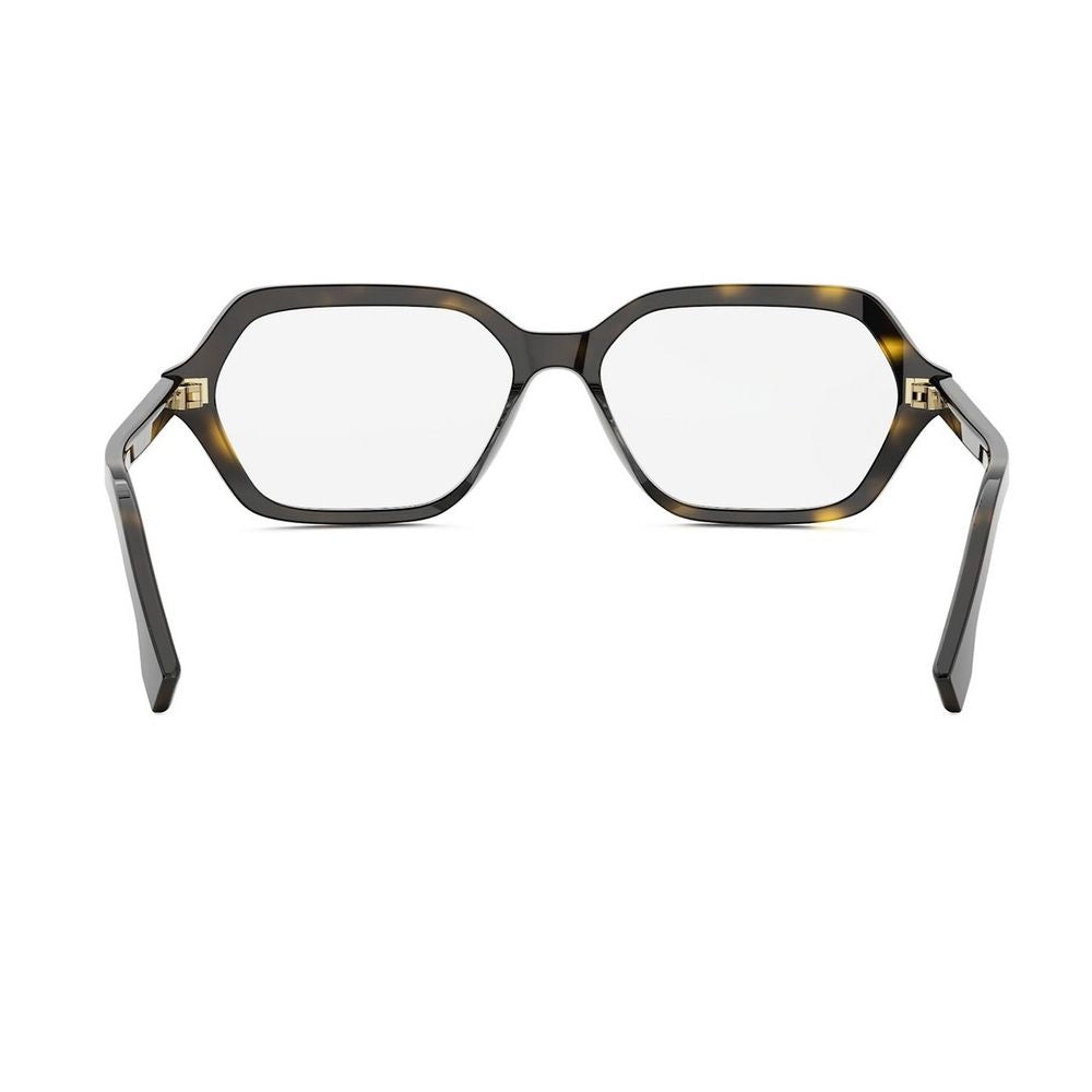 Okulary optyczne geometryczne z octanu — model Saddlery