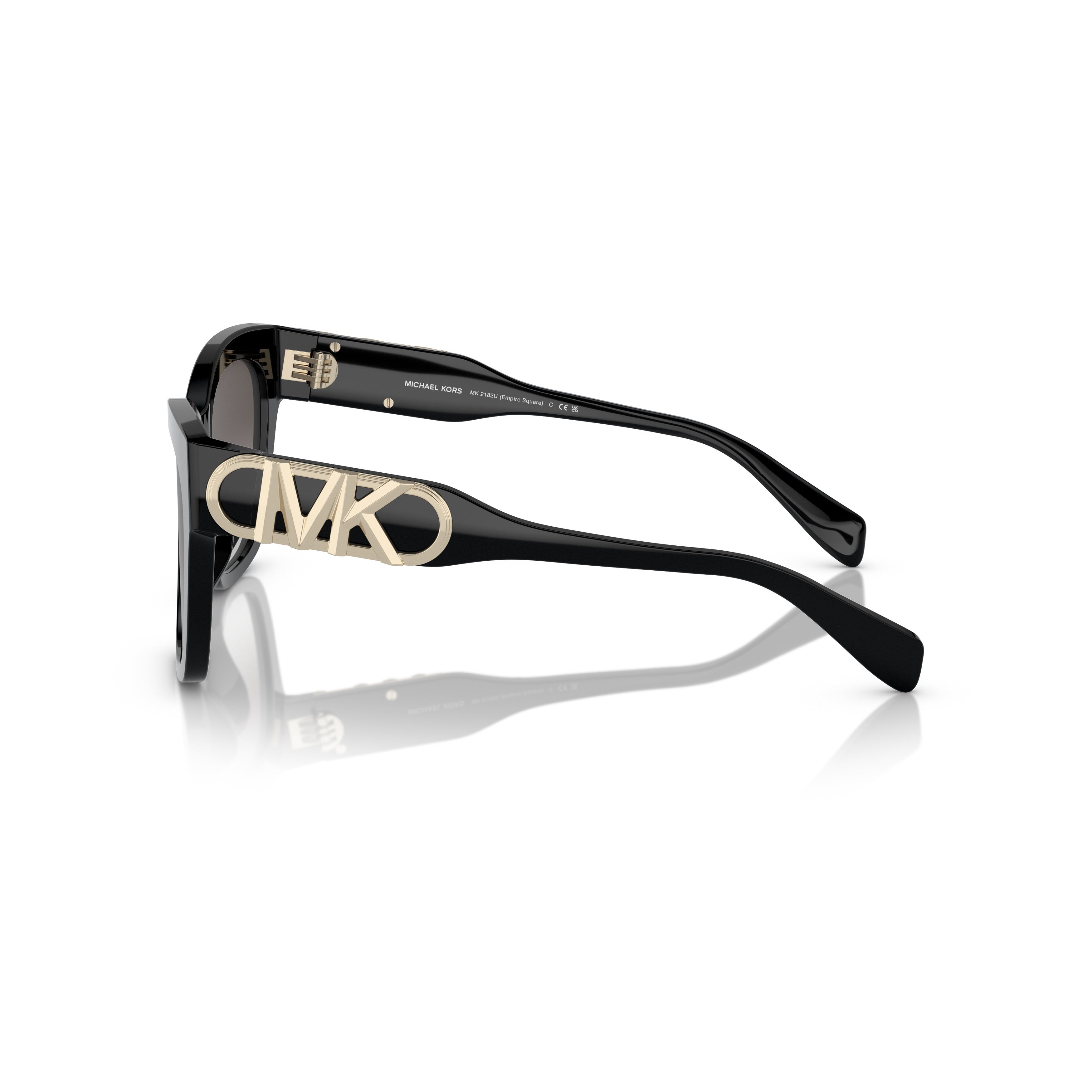 0mk2182u Oversized Square Frame Sunglasses with Gradient Lenses