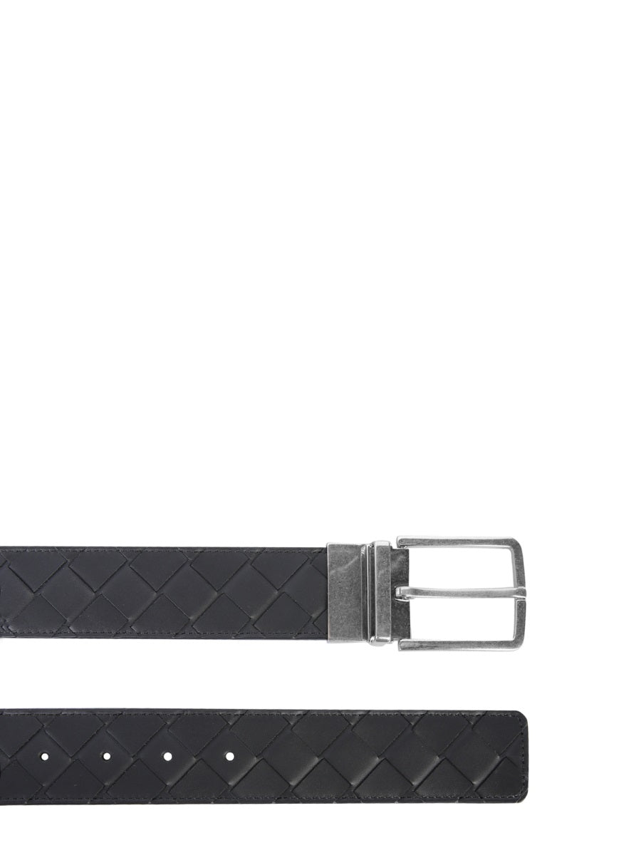 Reversible 3.5 cm Belt with Versatile Buckle