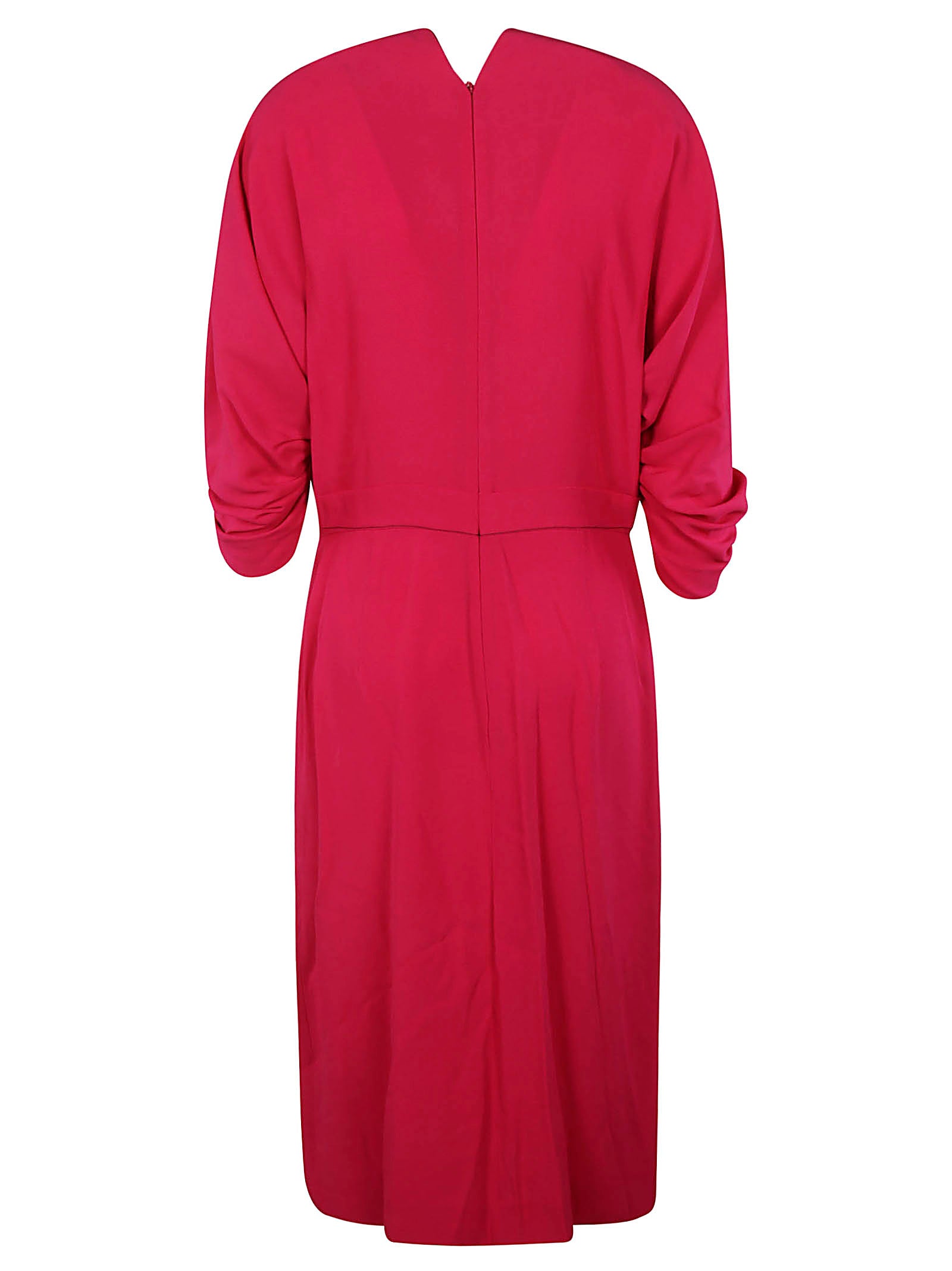 Knee-Length Red Dress