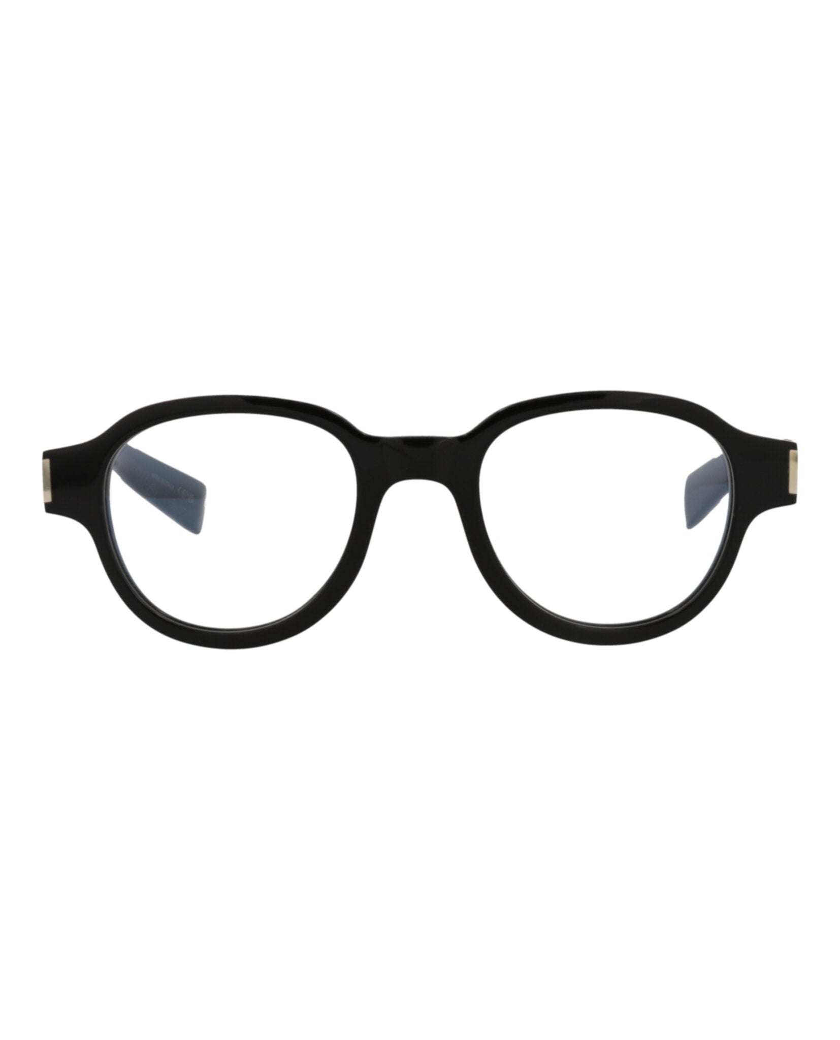 Round-Frame Acetate Sunglasses