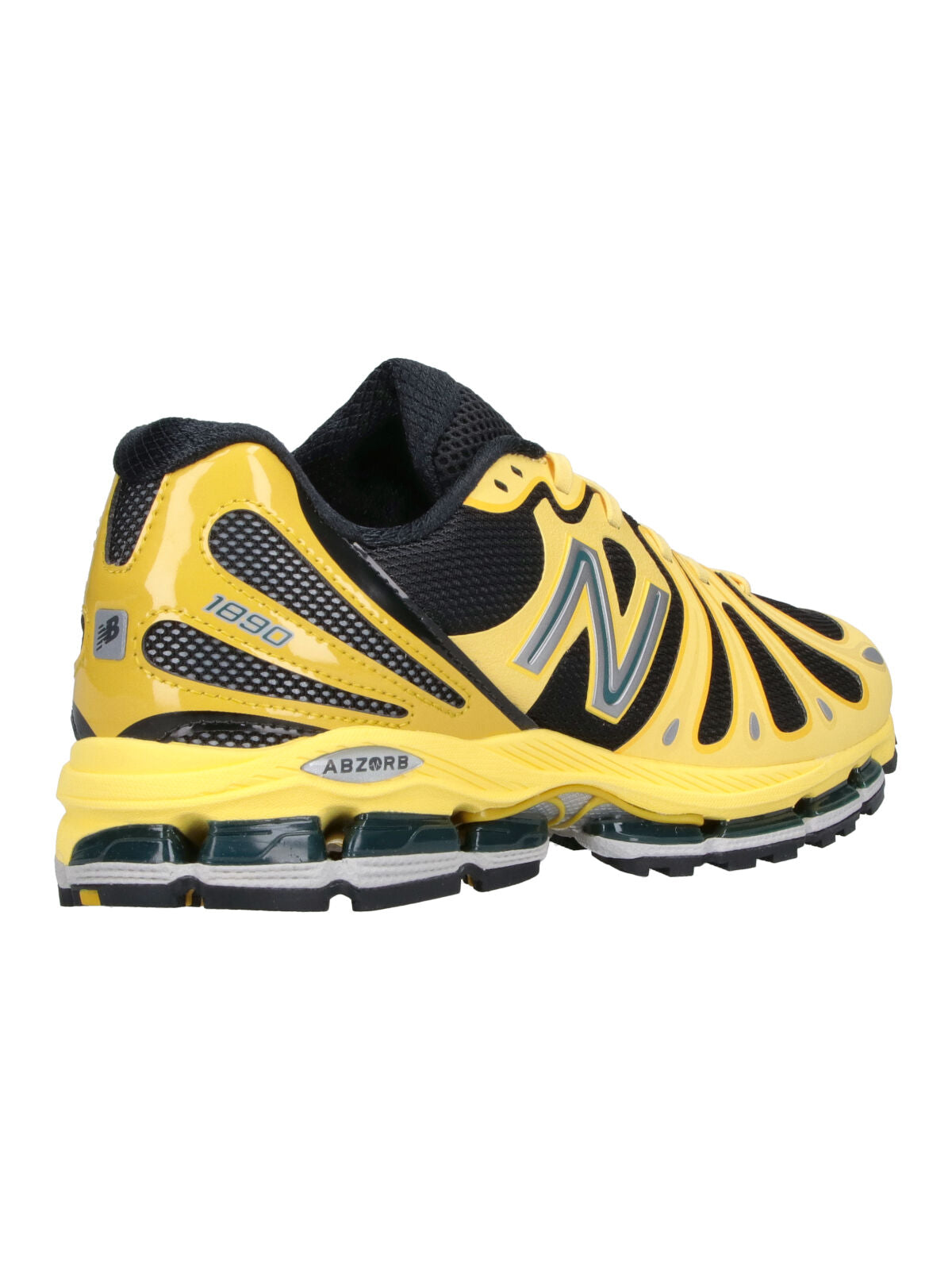 Yellow 1890 Fabric Mesh Cushion Sneakers