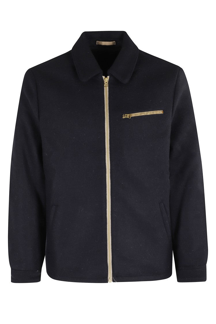 Superfine Wool Zipper Jacket