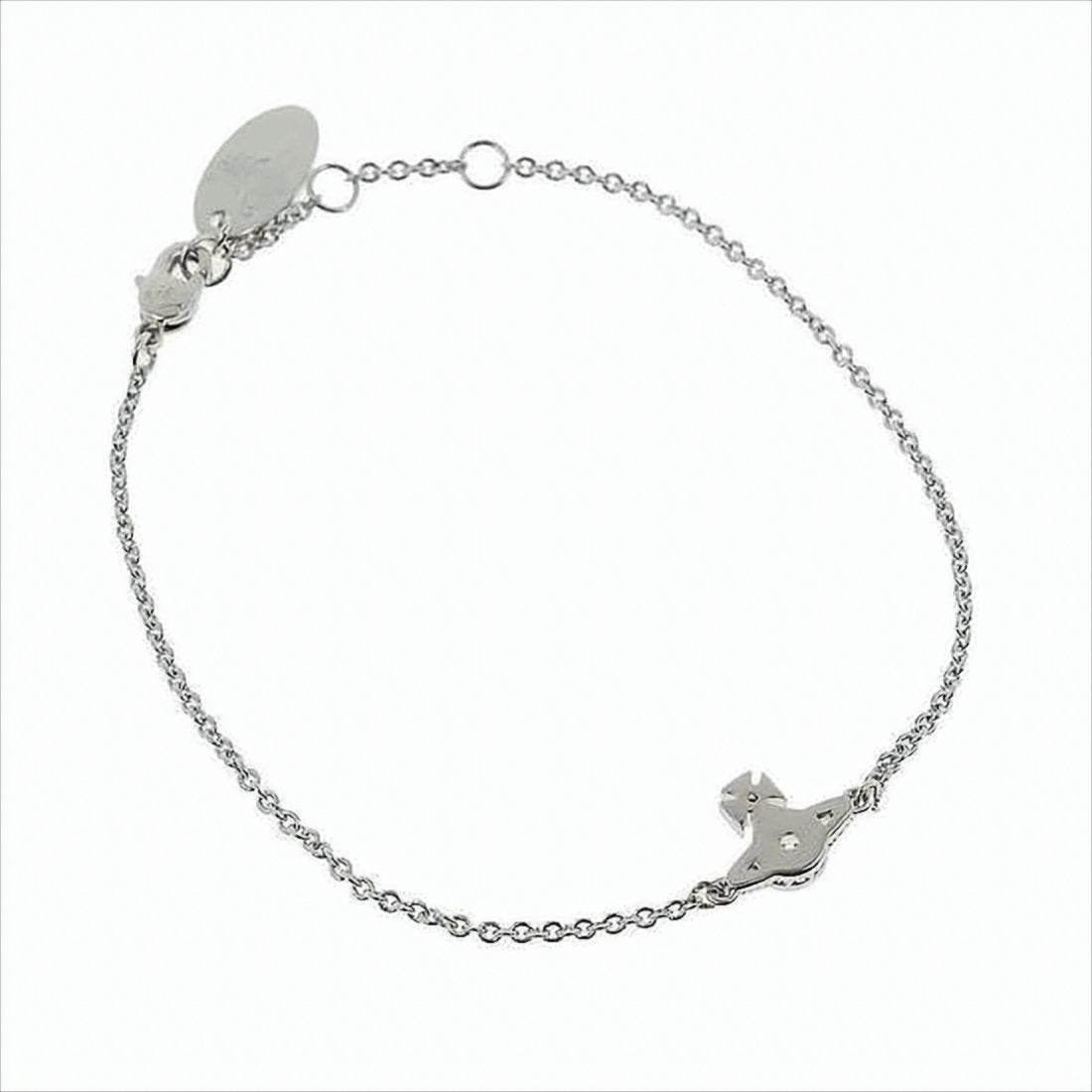 Delicate Silver Chain Bracelet with Unique Charm