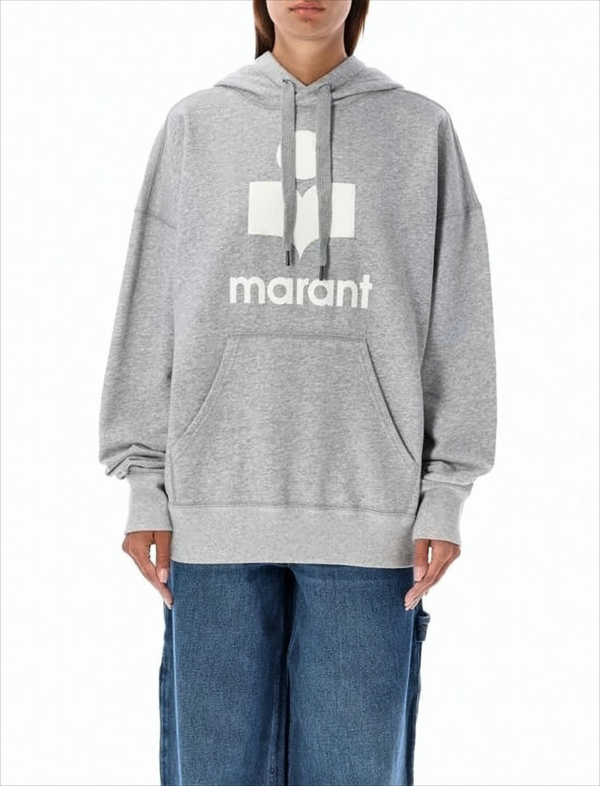 Heather Grey Hoodie with Front Kangaroo Pocket