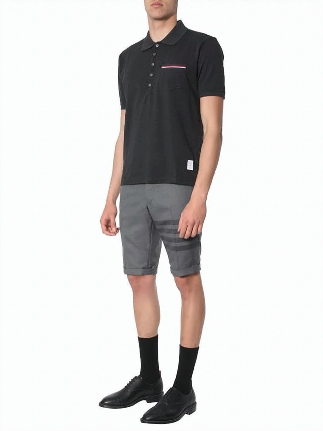 Short-Sleeved Polo Shirt With Classic Collar