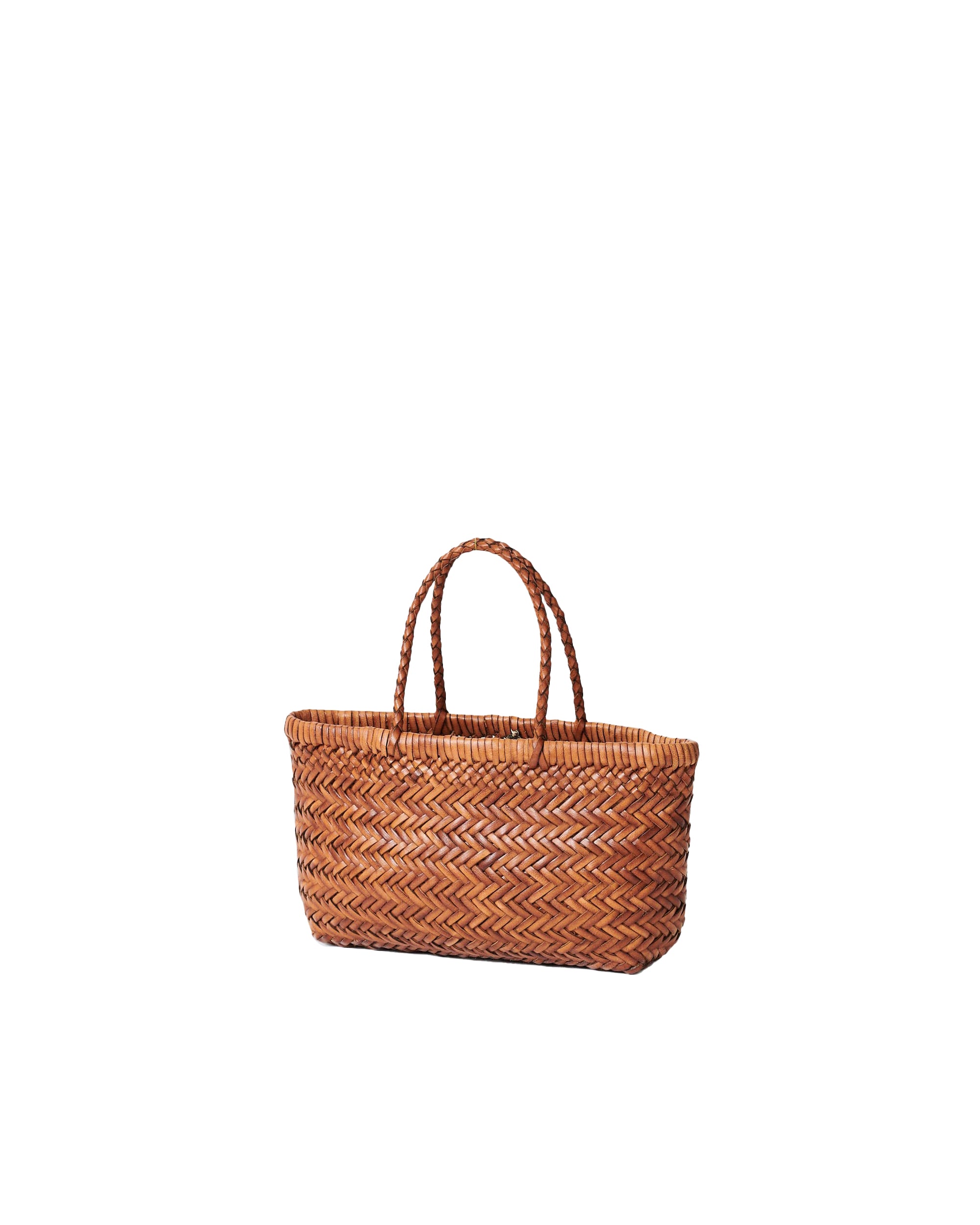 Mini Handheld Bag with Traditional Woven Design