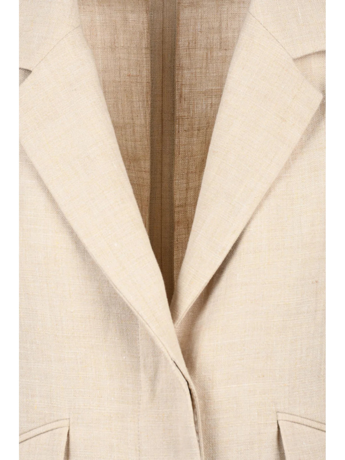 Linen Bolero - Beige