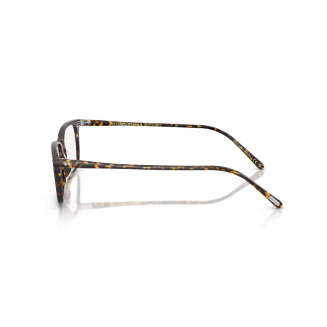 0ov5579u Rectangular Tortoiseshell Acetate Eyeglasses
