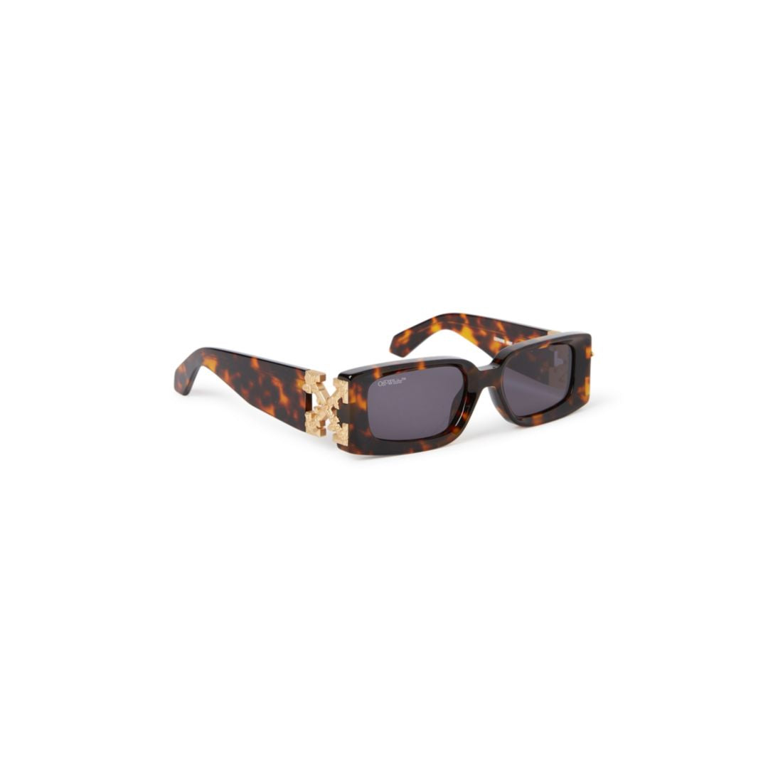 Oeri098 Roma Rectangular Tortoiseshell Sunglasses