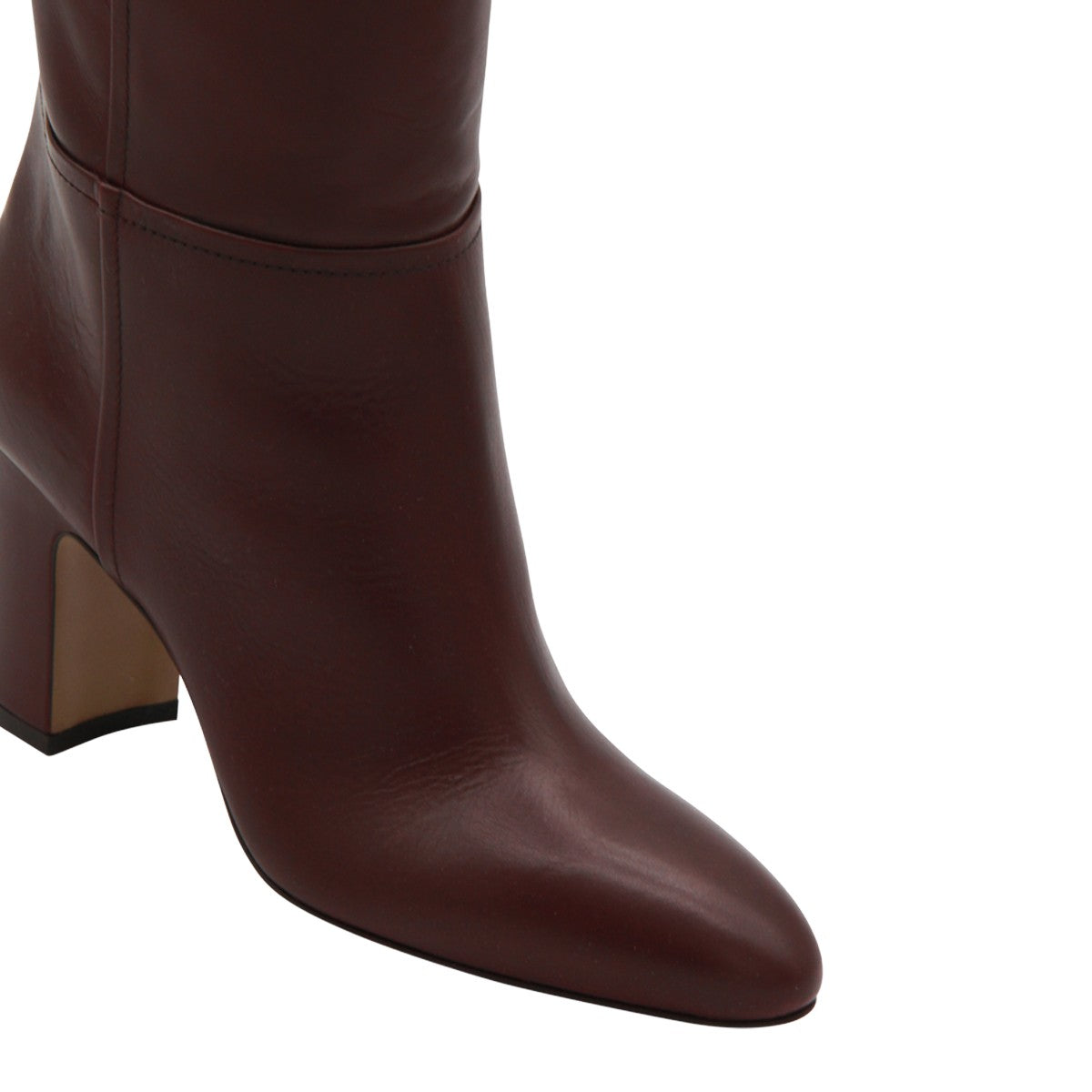Sleek Brown Boots with Polished Finish