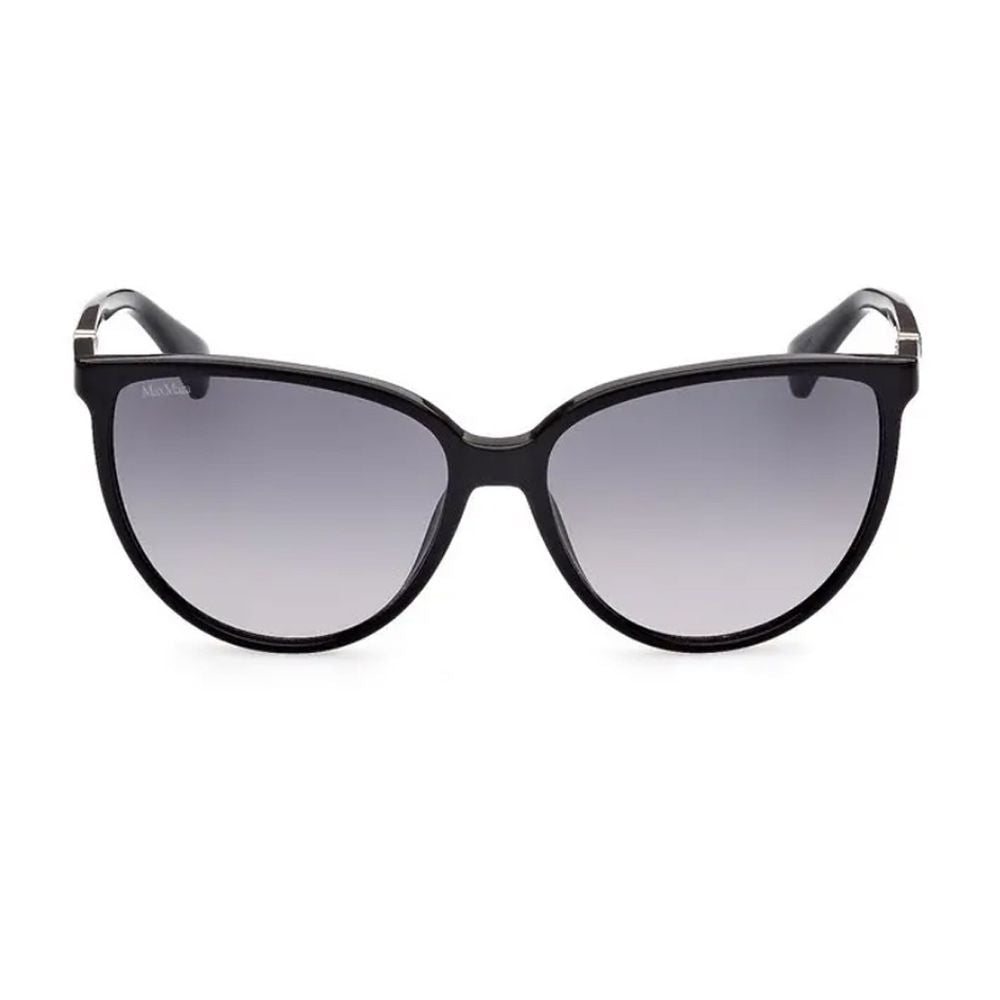 Mm0045 Butterfly Frame Maxmara Sunglasses In Glossy Acetate