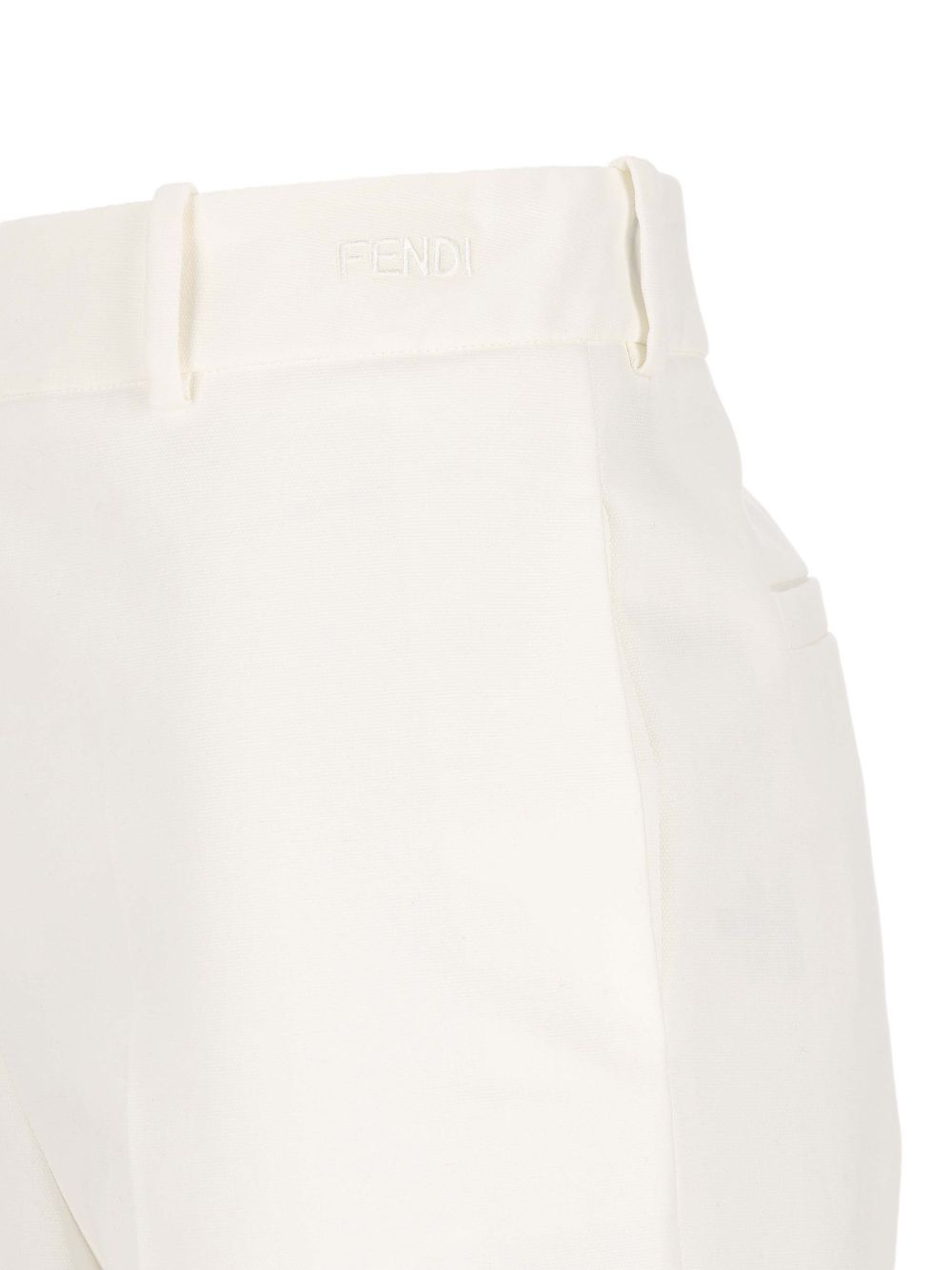 Straight-Leg Technical Cotton Canvas Trousers