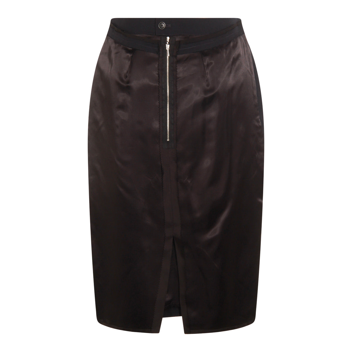 Navy Cotton Skirt