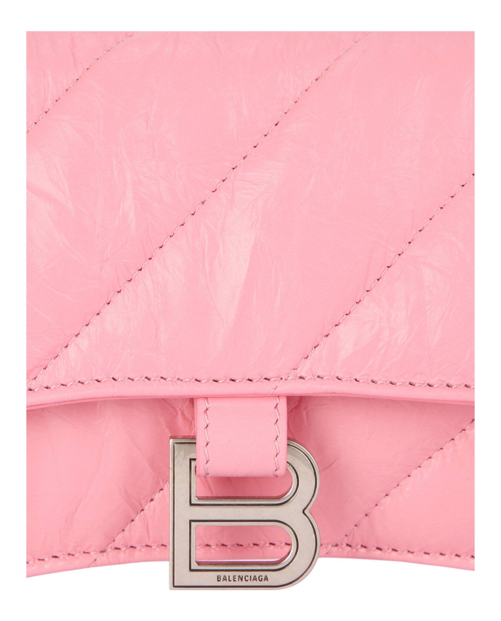 Xs Quilted Crush Leather Shoulder Bag