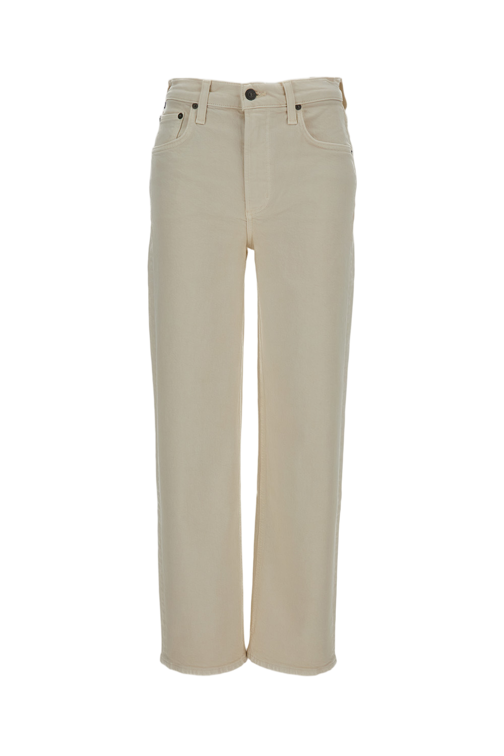 Soft Stretch Straight-Leg Ankle Jeans