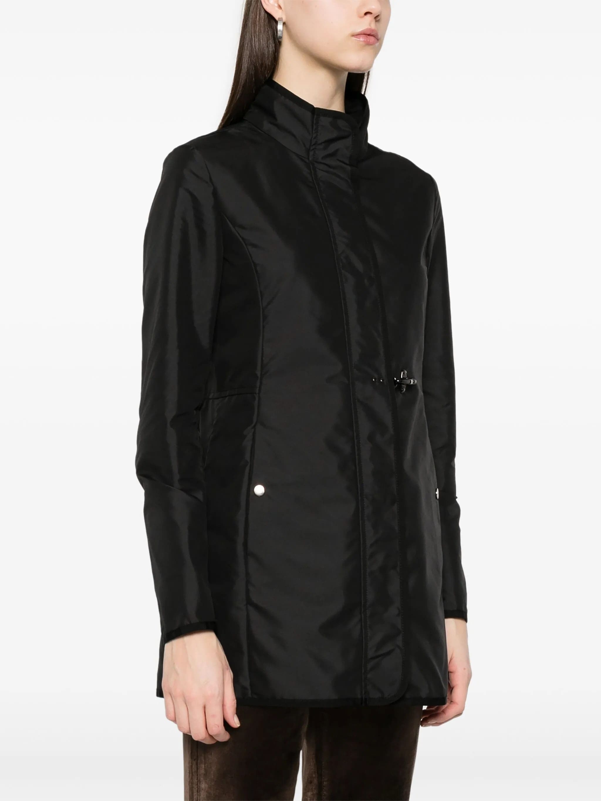 Easy Virginia High Collar Short Coat