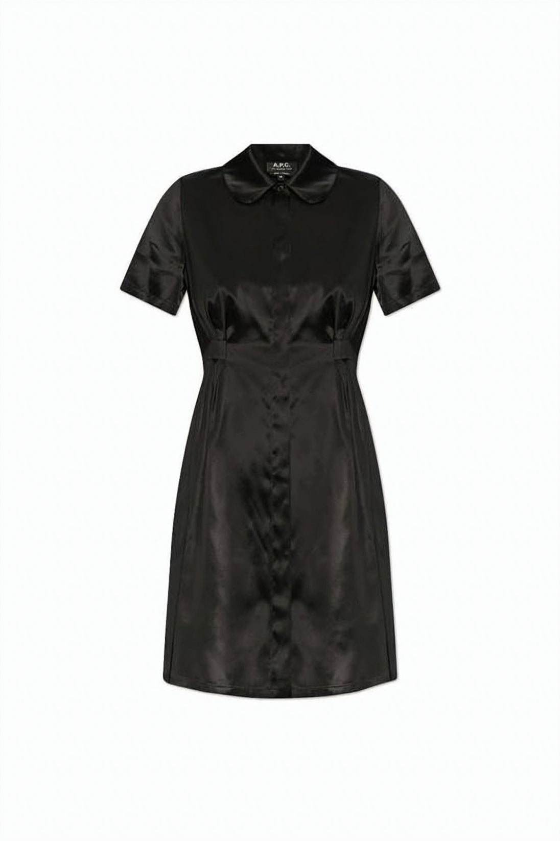 Mini Dress with Classic Collar