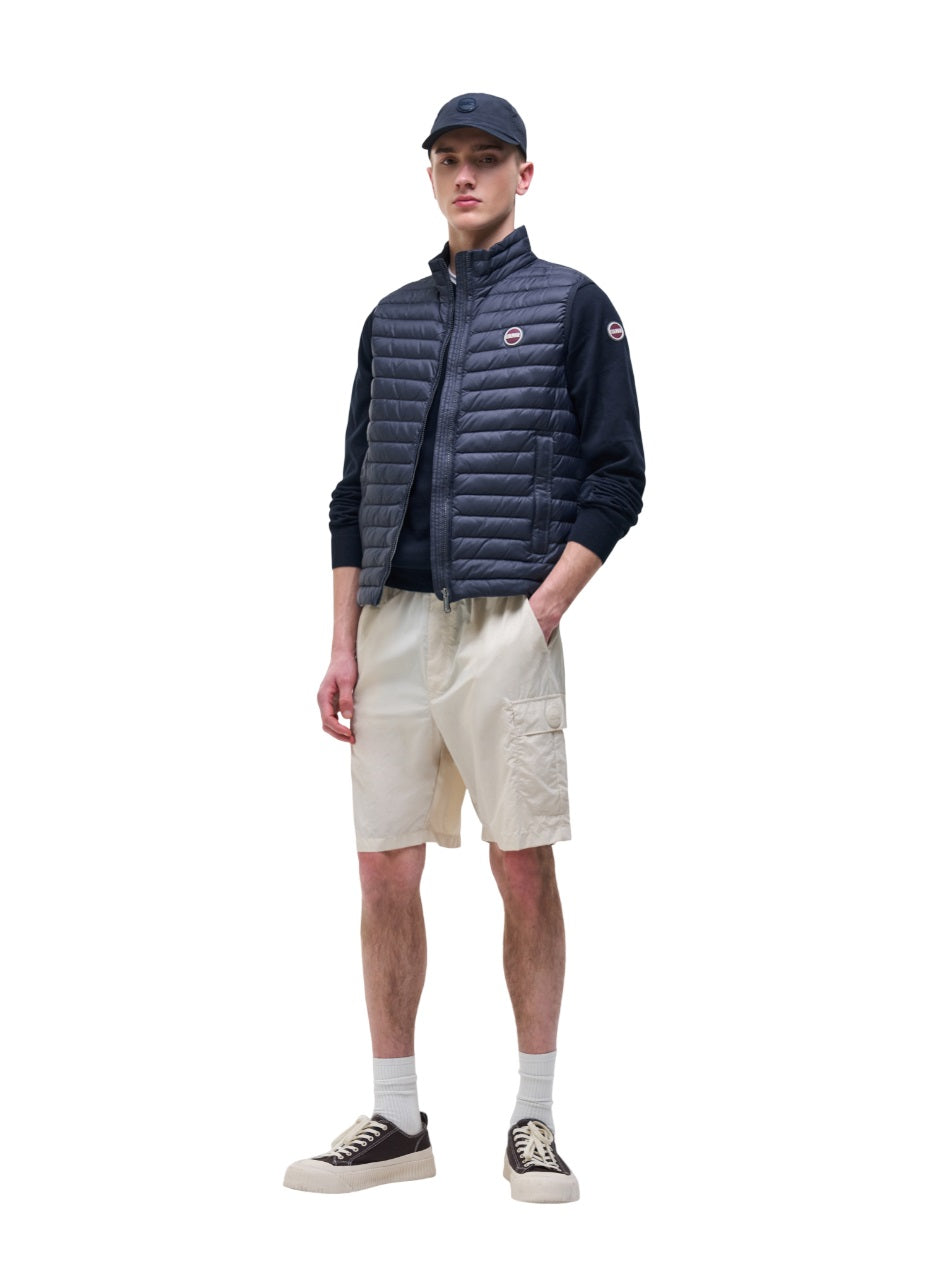 Lightweight Blue Down Jacket