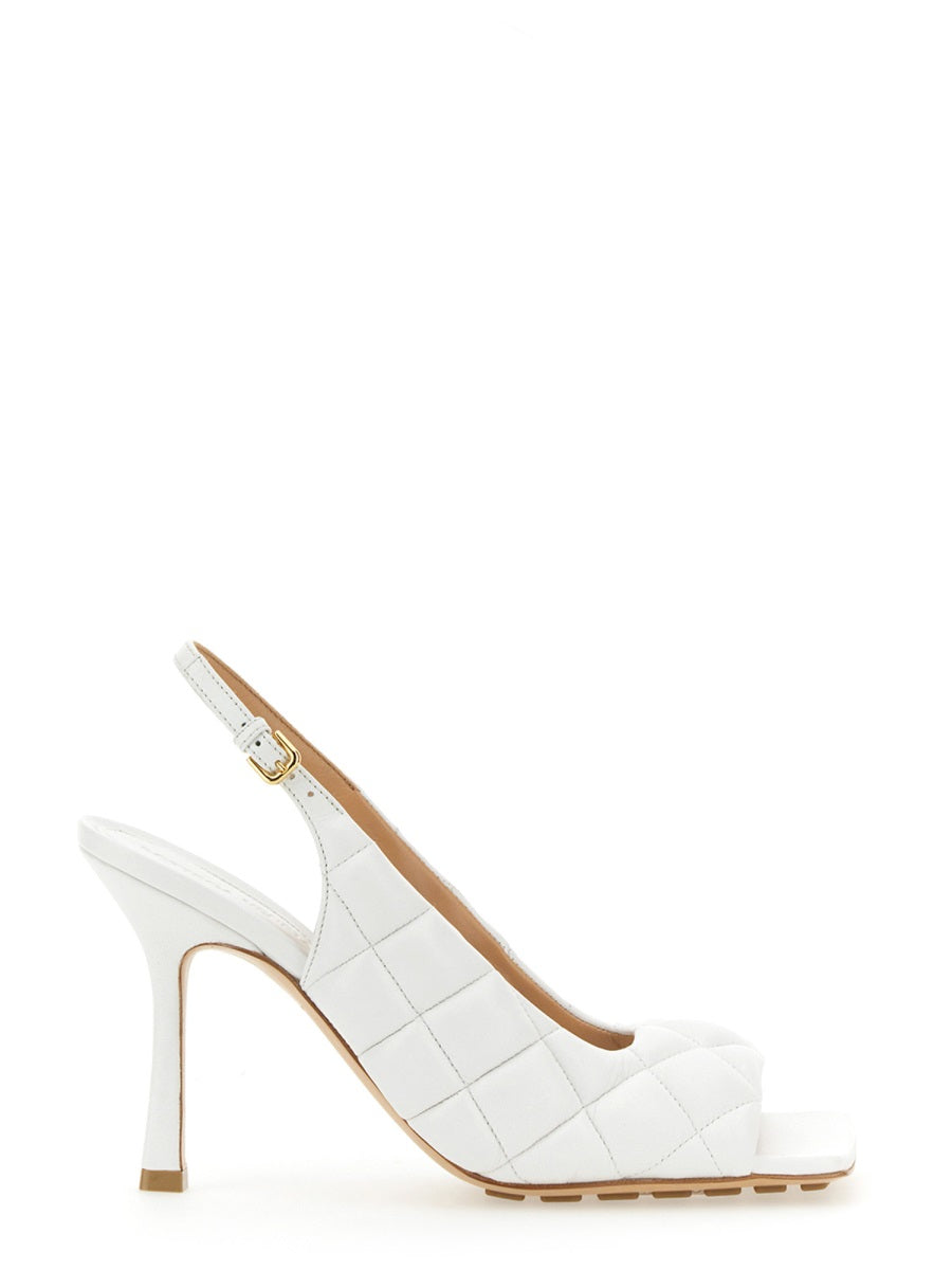 Padded Slingback Sandal with 9 cm Biodegradable Heel