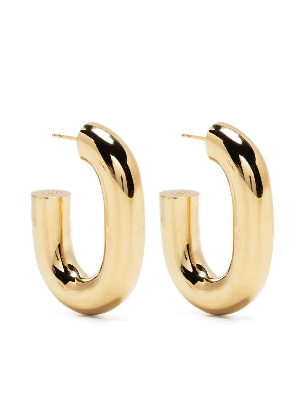 Silver Polished Earrings With Unique Silhouette
