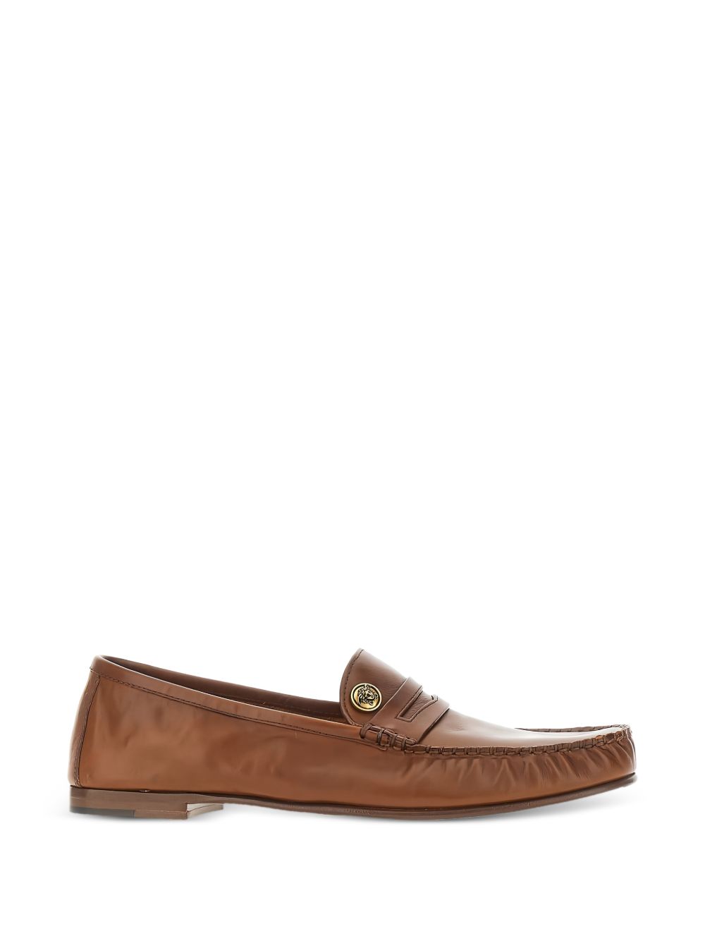 Classic Brown Leather Loafers