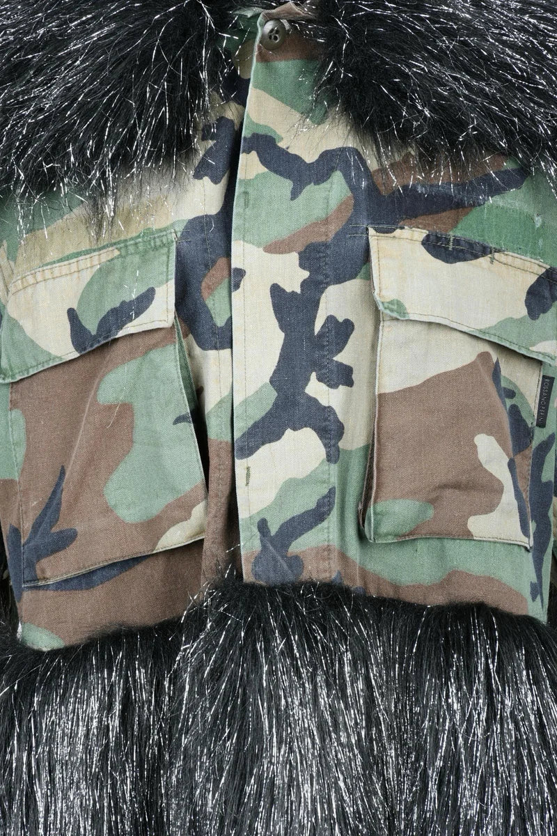 Vintage Canvas Jacket - Green/Black