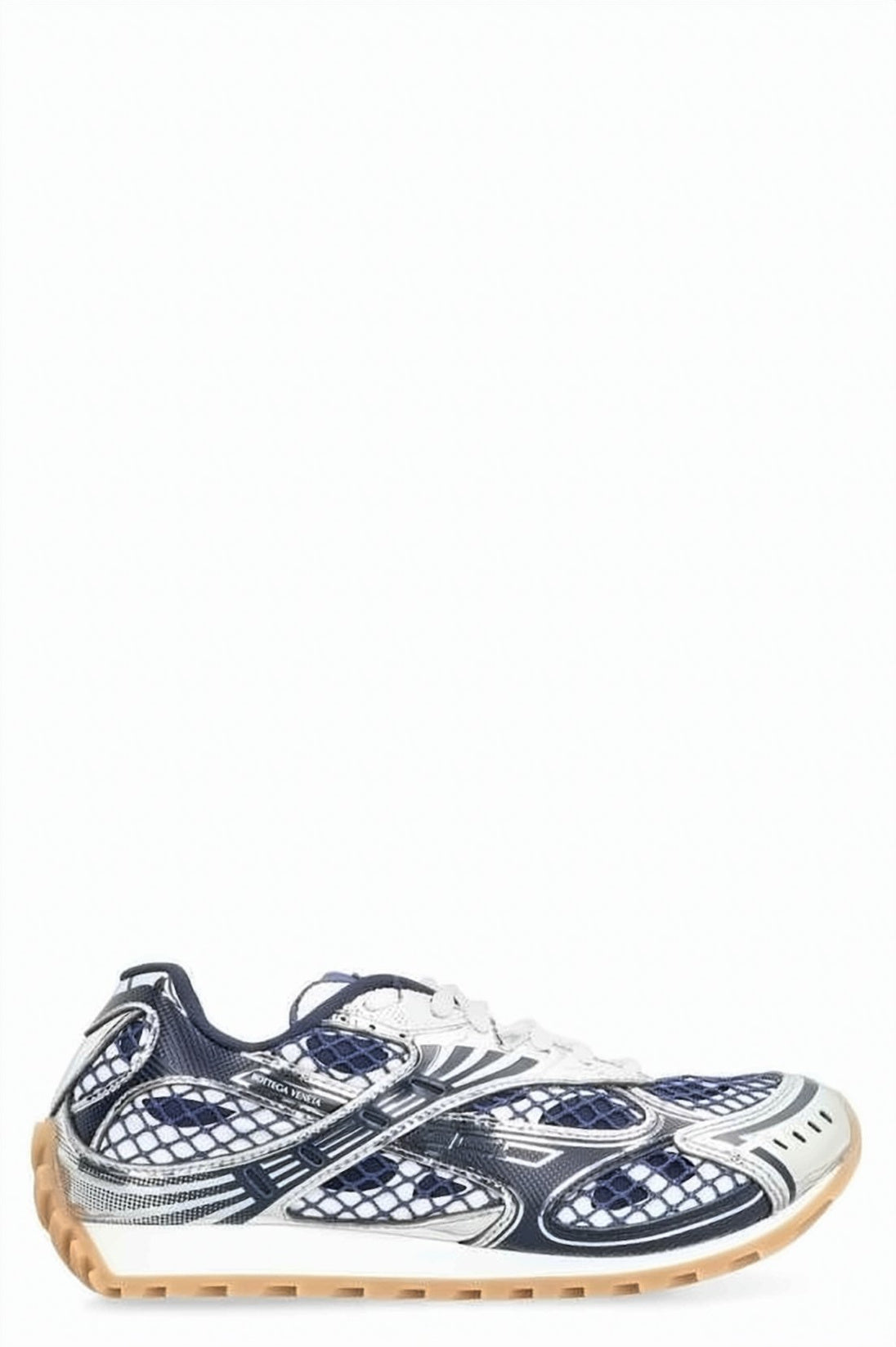 Dynamic Mesh Sneakers with Metallic Accents