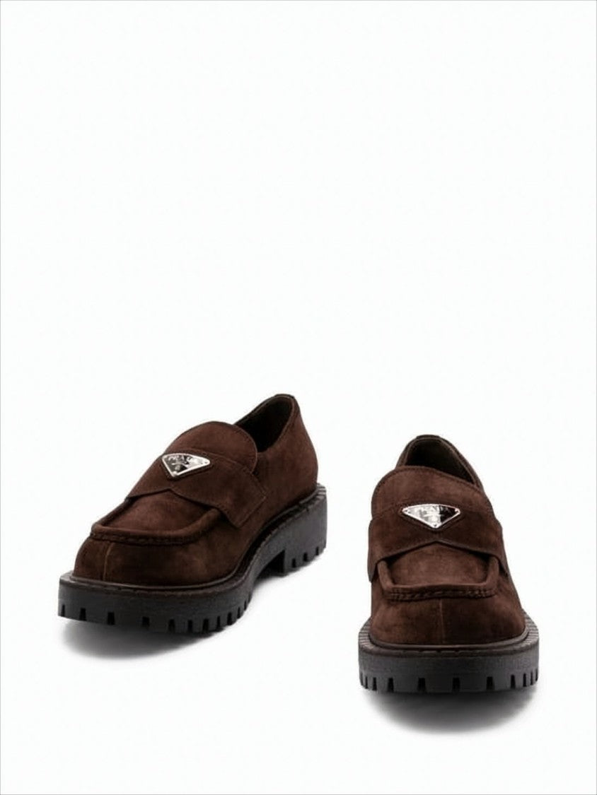 Sole Brown Calf Leather Loafers