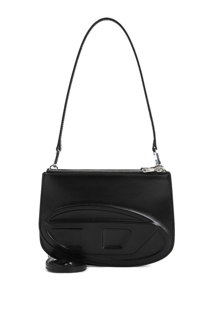 Black Leather Shoulder Bag