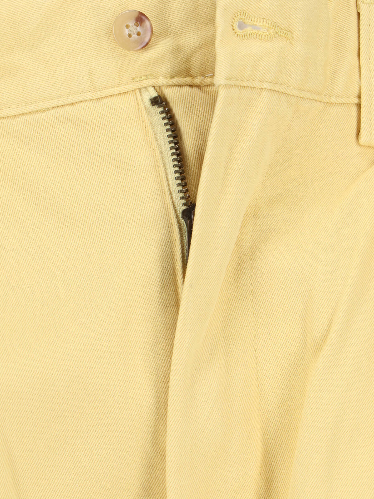 Straight-Leg Trousers In Vibrant Yellow