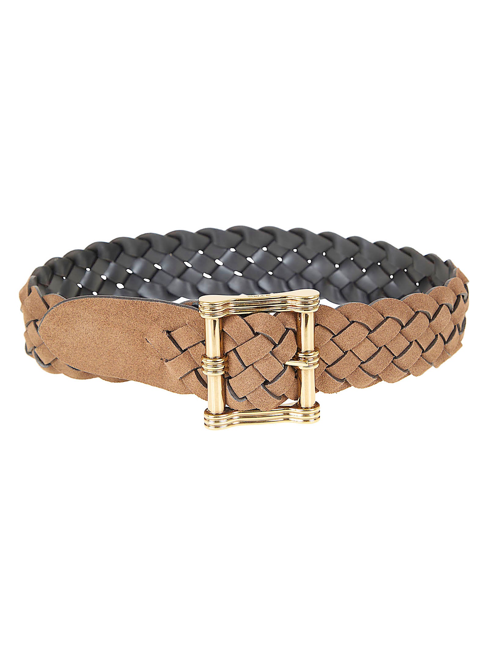 Reversible Leather-Suede Belt