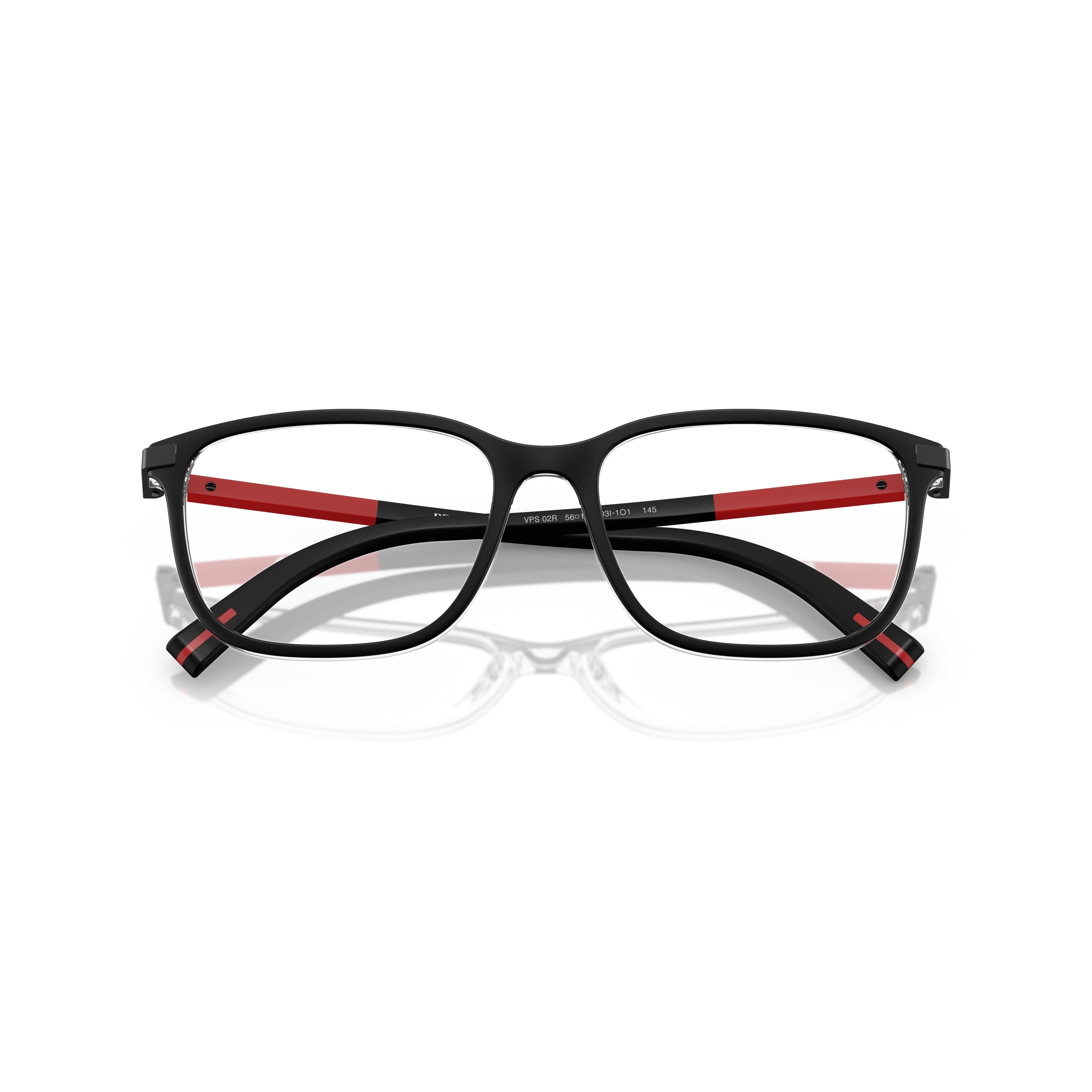0ps 02rv Rectangular Frame Eyeglasses