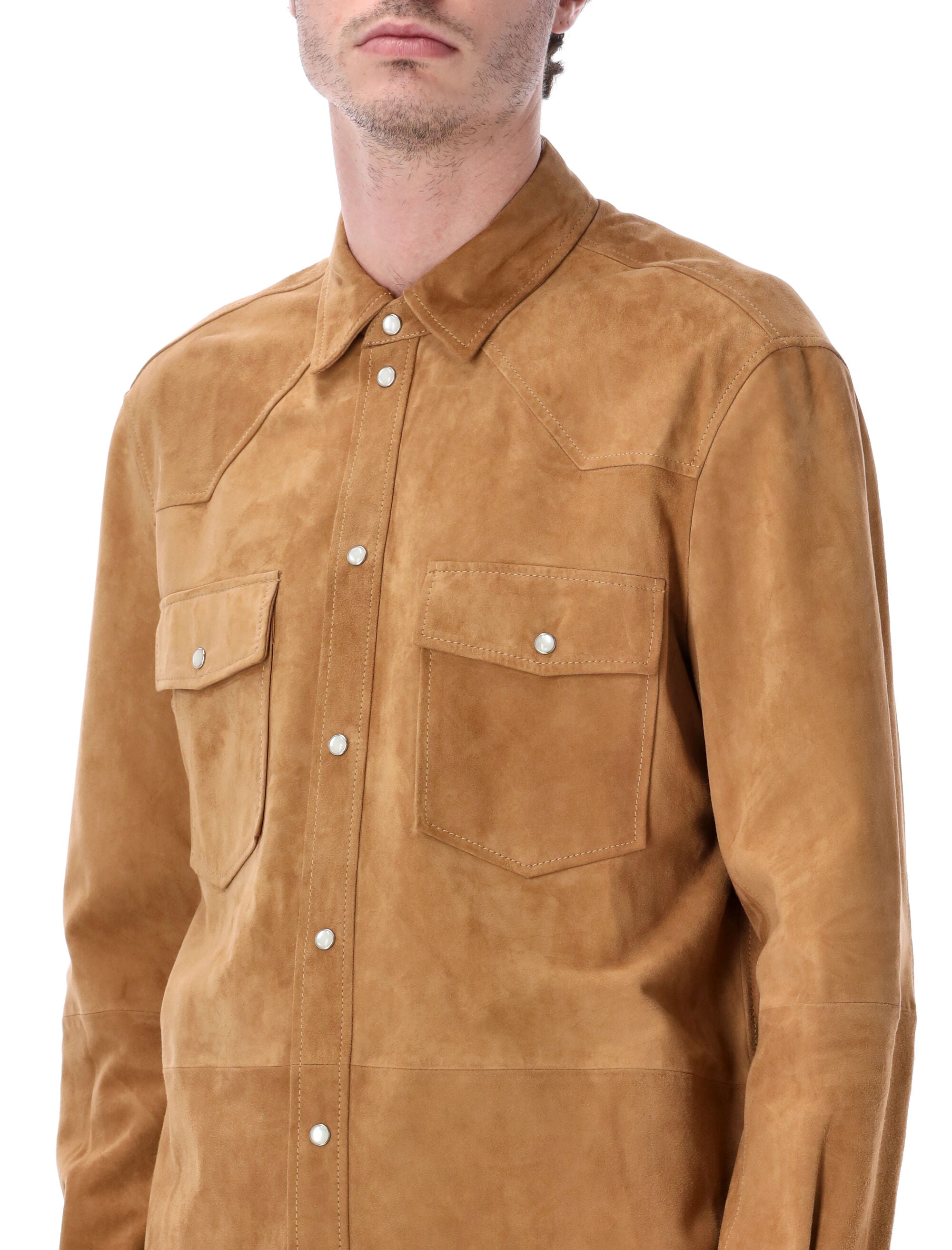Sword 6.6.44 Suede Texan Shirt