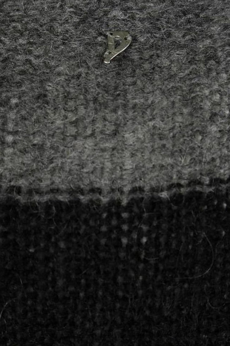 Striped Mohair Blend Sweater