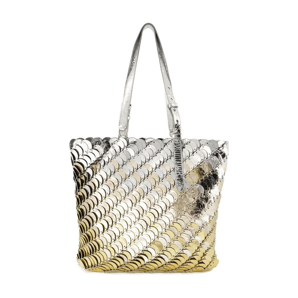 Shoulder Bag - Leather - Gold
