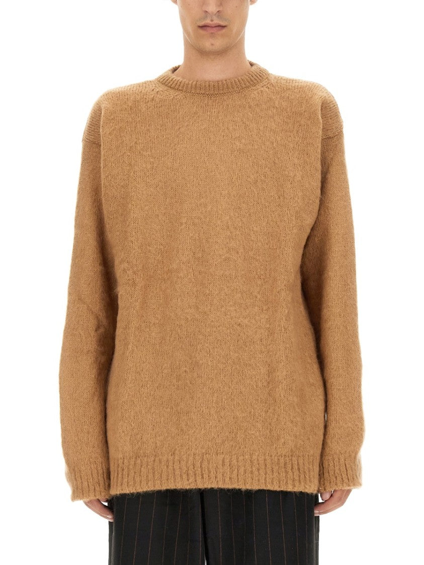 Textured Brown Jersey