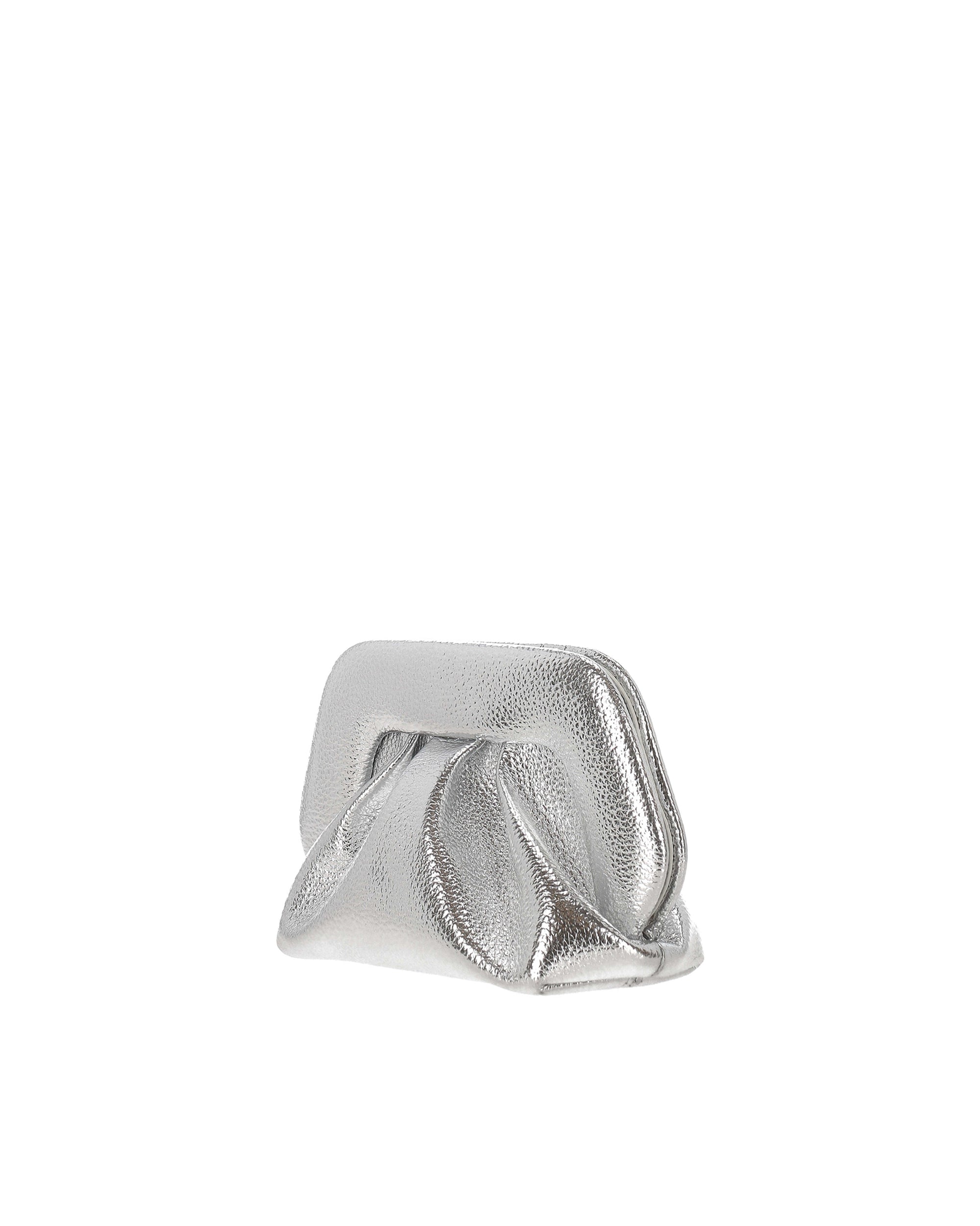 Bios Small Bottolato Silver Laminate Bag