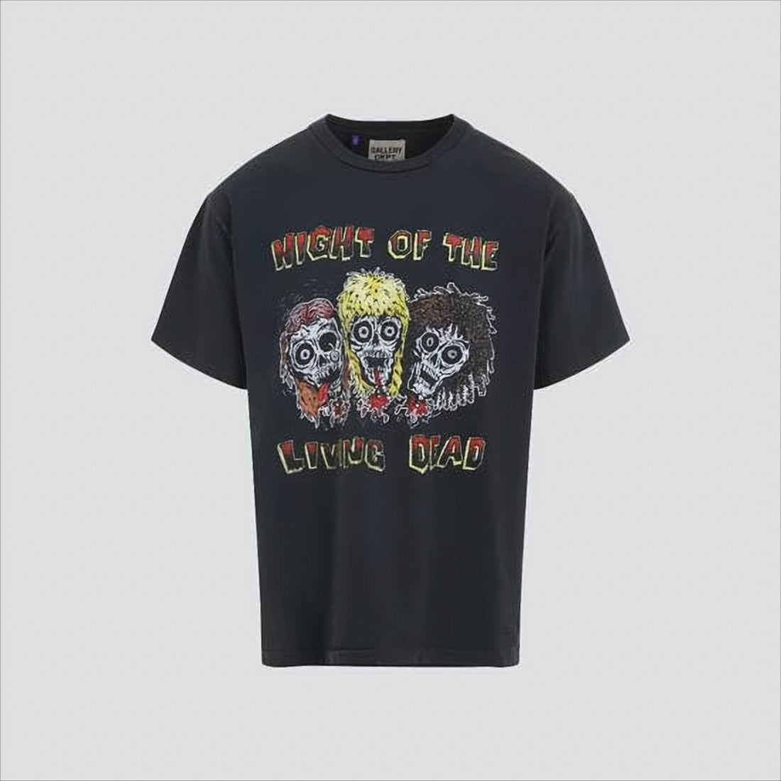 Graphic Print Short-Sleeve T-Shirt with Skull Motif