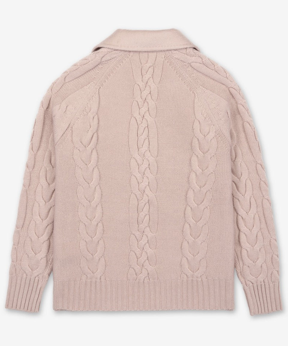 Double-Breasted Wool and Cashmere Blend Jacket