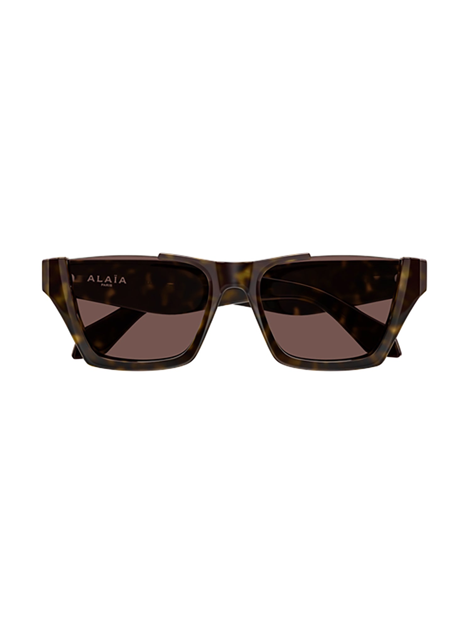 Bold Tortoiseshell Rectangular Sunglasses