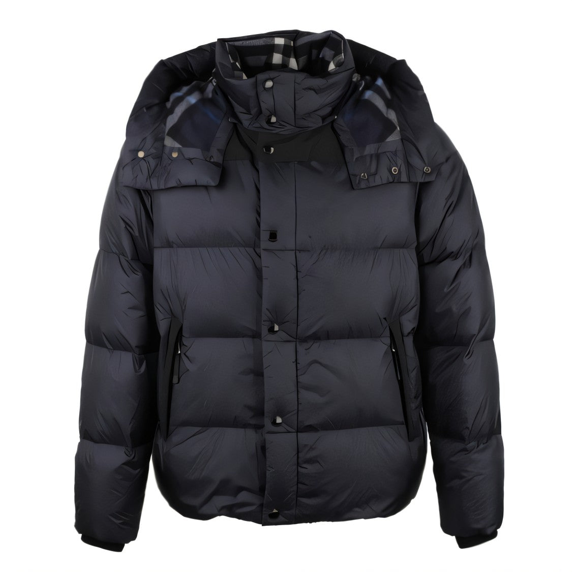 Quilted Puffer Jacket with Detachable Hood