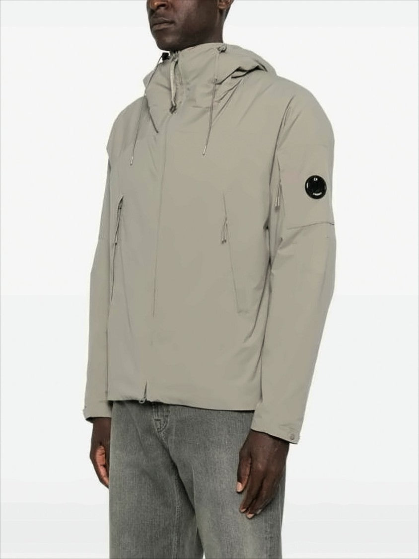 Relaxed-Fit Minimalist Jacket With Adjustable Hood